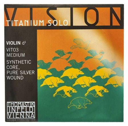 Slika VISION TITANIUM SOLO STRUNA ZA VIOLINO D VIT03 MEDIUM