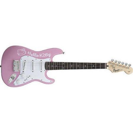 FENDER EL.KITARA SQ HELLO KITTY MINI STR