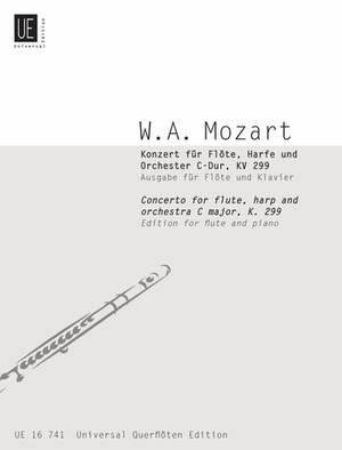 MOZART:CONCERTO FOR FLUTE K.299 FLUTE AND PIANO