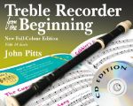 PITTS:TREBLE RECORDER FROM THE BEGINNING WITH 14 DUETS  +CD
