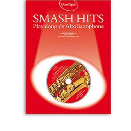 SMASH HITS PLAYALONG FOR ALT SAX+CD