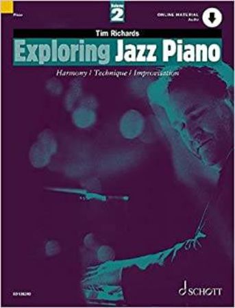 RICHARDS:EXPLORING JAZZ PIANO VOL.2 + ONLINE MATERIAL AUDIO