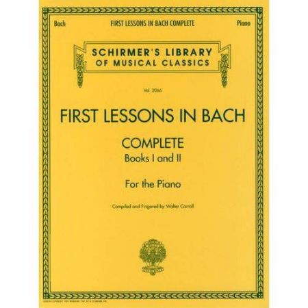 Slika BACH J.S.:FIRST LESSONS IN BACH COMPLETE