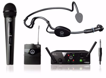 Slika za kategorijo brezžični mikrofoni seti