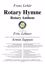 LEHAR: ROTARY HYMNE / ROTARY ANTHEM - ENSAMBLE