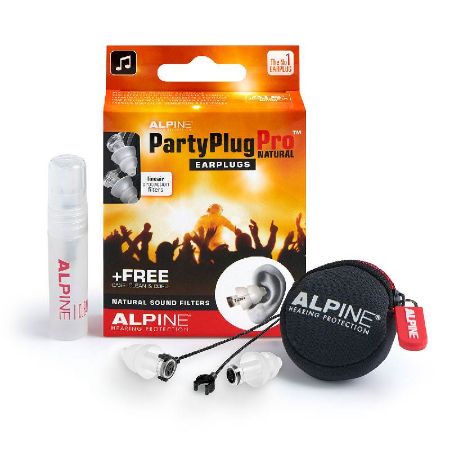 Čepki za ušesa Alpine PartyPlug Pro Natural