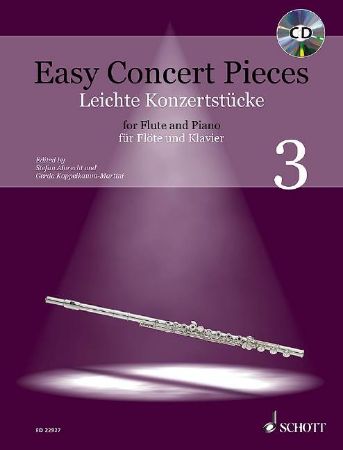 EASY CONCERT PIECES FOR FLUTE AND PIANO 3 +CD