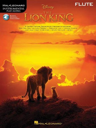 THE LION KING PLAY ALONG FLUTE +AUDIO ACC.
