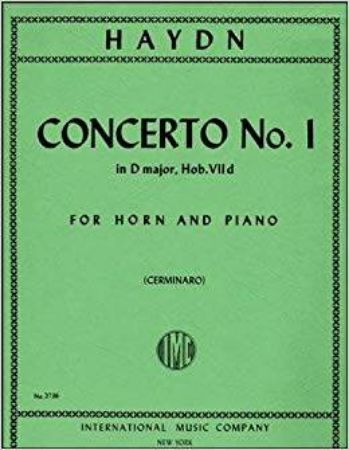 HAYDN:CONCERTO NO.1 D MAJOR HOB:VIId HORN AND PIANO