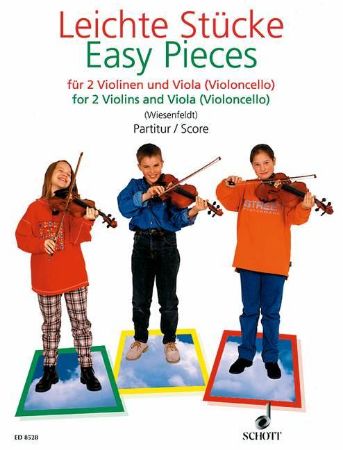 EASY PIECES FOR 2 VIOLINS AND VIOLA(CELLO) SCORE AND PARTS