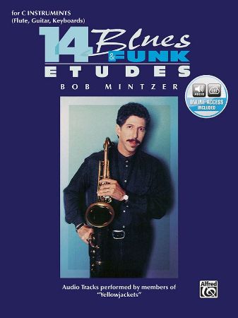 MINTZER:14 JAZZ & FUNK ETUDES +CD C INSTRUMENTS