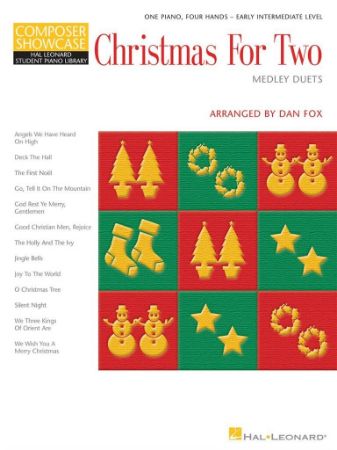 CHRISTMAS FOR TWO MEDLEY DUETS 4HANDS