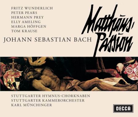 BACH J.S.:MATTHAUS PASSION/WUNDERLICH