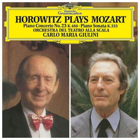 HOROWITZ PLAYS MOZART/GIULINI LP
