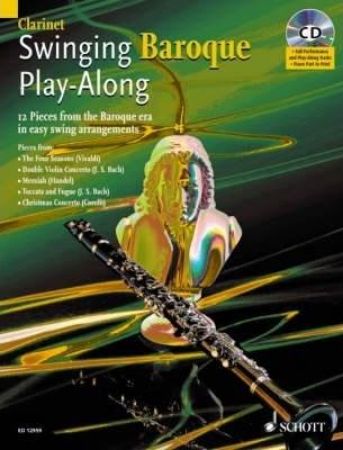 SWINGING BAROQUE PLAY ALONG CLARINET +CD