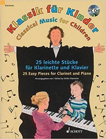 CLASSICAL MUSIC FOR CHILDREN CLARINET +CD