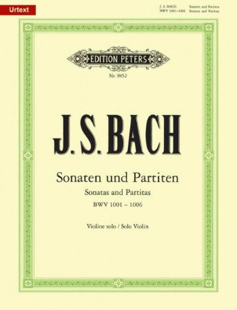 BACH J.S.:SONATAS AND PARTITAS BWV 1001-1006 SOLO VIOLIN