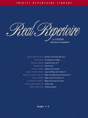 REAL REPERTOIRE FOR VIOLIN AND PIANO