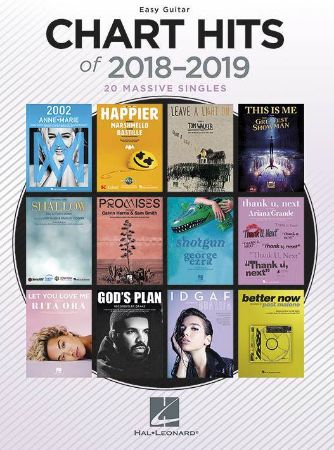 CHART HITS OF 2018-2019 EASY GUITAR