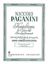 PAGANINI:CENTONE DI SONATE SIX SONATAS NO.1-6 FOR VIOLIN AND GUITAR