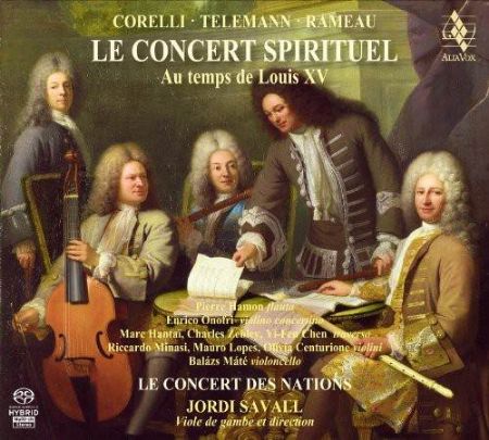 LE CONCERT SPIRITUEL AU TEMPS DE LOUIS XV/SAVALL