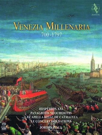 VENEZIA MILLENARIA 700-1797/SAVALL 2CD+BOOK