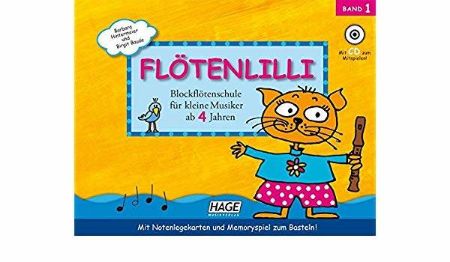 HINTERMEIER:FLOTENLILLI RECORDER SCHOOL AT 4 YEAR +CD VOL.1