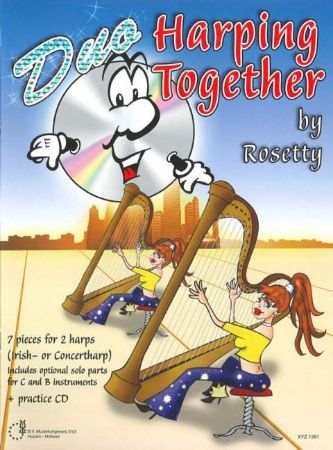 ROSETTY:DUO HARPING TOGETHER +CD