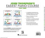 THOMPSON:EASIEST PIANO COURSE 3 +CD
