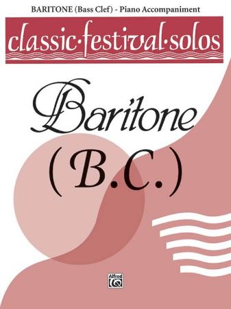 CLASSIC FESTIVAL SOLOS BARITON(BASS CLEF) PIANO ACCOMPANIMENT