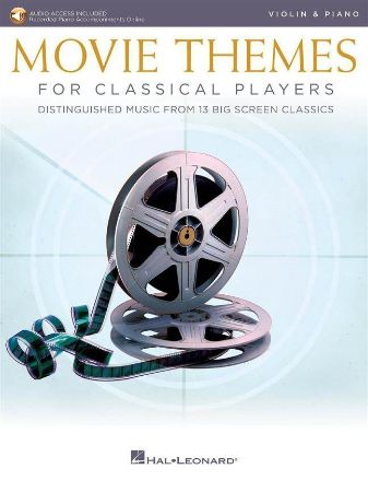 MOVIE THEMES FOR CLASSICAL PLAYERS +AUDIO ACC. VIOLIN AND PIANO