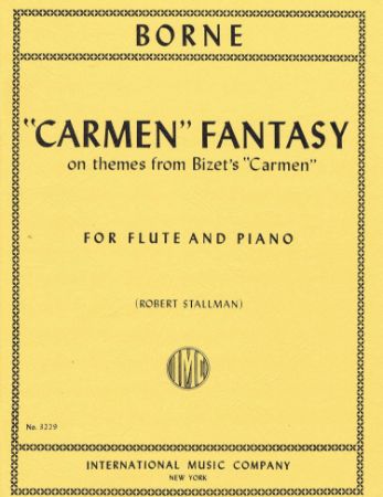 BORNE:"CARMEN" FANTASY FOR FLUTE AND PIANO