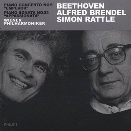 BEETHOVEN:PIANO CONCERTO NO.5-PIANO SONATA NO.23/BRENDEL/RATTLE