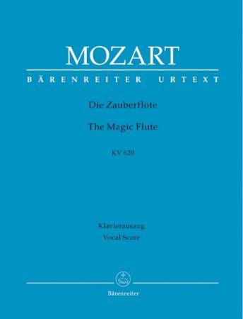 MOZART;DIE ZAUBERFLOTE/THE MAGIC FLUTE KV 620 ,VOCAL SCORE