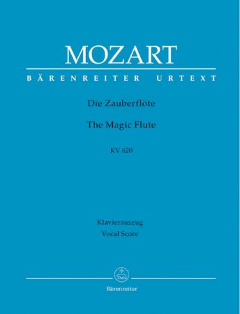 MOZART;DIE ZAUBERFLOTE/THE MAGIC FLUTE KV 620 ,VOCAL SCORE