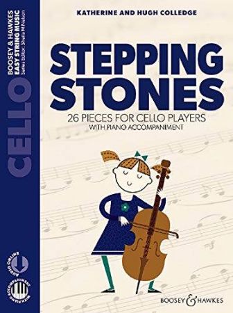 COLLEDGE:STEPPINGS STONES CELLO AND PIANO+AUDIO ONLINE
