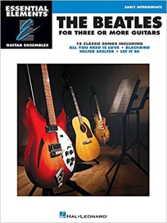 THE BEATLES FOR 3 OR MORE GUITARS EARLY INTERMEDIATE