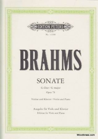 BRAHMS:SONATE G-DUR OP.78 FOR VIOLA AND PIANO