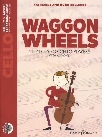 COLLEDGE:WAGGON WHEELS 26 PIECES FOR CELLO +CD