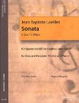 LOEILLET:SONATA C-DUR SOPRANBLOCKFLOTE UND KLAVIER
