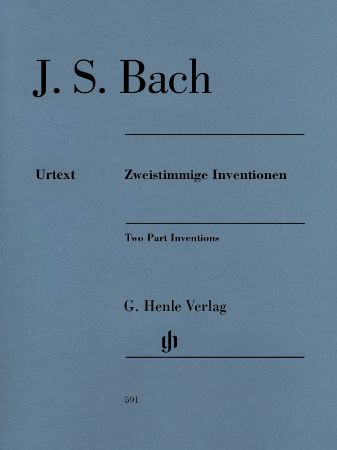 BACH J.S.:ZWEISTIMMIGE INVENTIONEN/TWO PART INVENTIONS