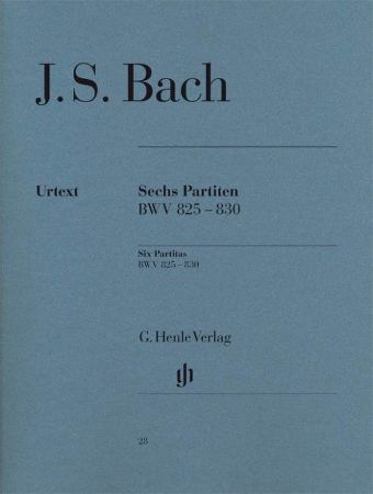 BACH J.S:PARTITEN 1-6/SIX PARTITAS BWV 825-830