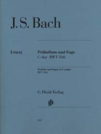 BACH J.S.:PRALUDIUM UND FUGE BWV 846 C-DUR