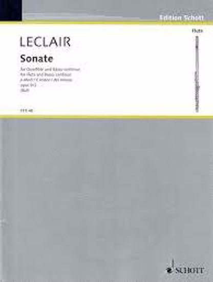 LECLAIR:SONATE FOR FLUTE AND PIANO OP.9/2