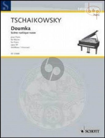 TSCHAIKOWSKY:DOUMKA OP.59 FOR PIANO