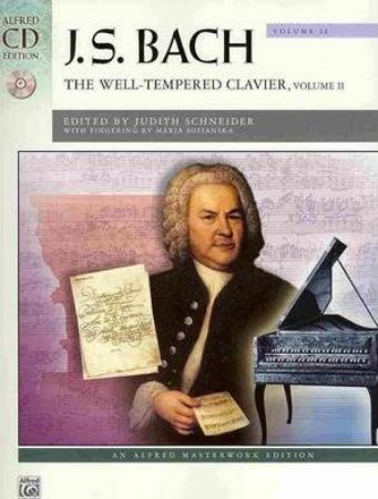 BACH J.S.:THE WELL TEMPERED CLAVIER VOL.2+CD