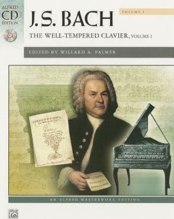 BACH J.S.:THE WELL TEMPERED CLAVIER VOL.1+CD