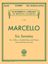 MARCELLO:SIX SONATAS FOR CELLO OR DOUBLE BASS AND PIANO