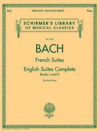 BACH J.S.:FRENCH SUITES,ENGLISH SUITES COMPLETE BOOKS 1 AND 2
