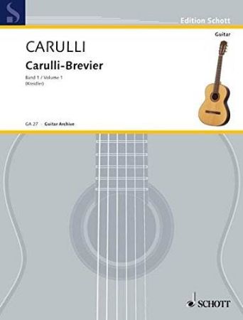 CARULLI:CARULLI-BREVIER VOL.1 (KREIDLER) GUITAR
